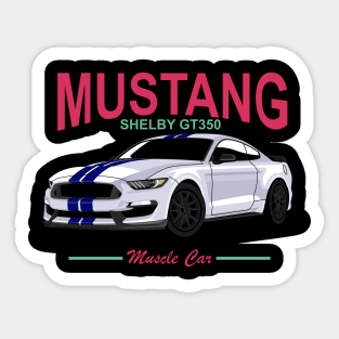 Shelby GT350 Muscle Cars Sticker